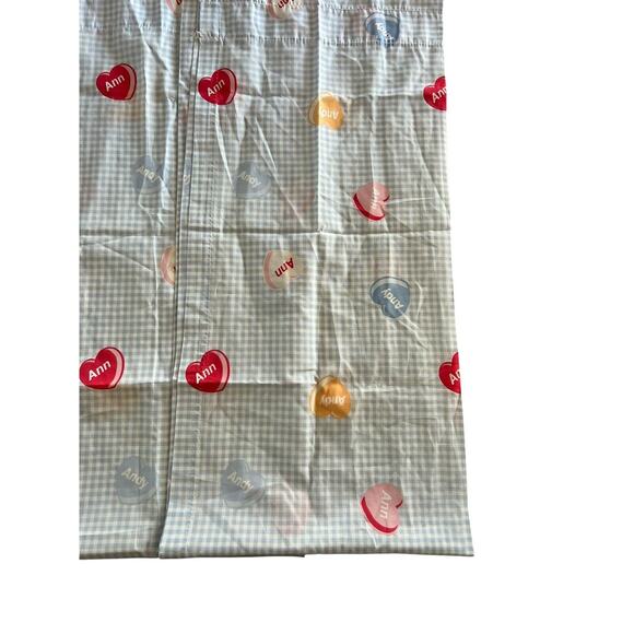 Vintage Hollander Raggedy Ann & Andy Curtains Lot of 3 Candy Hearts Nursery - Picture 3 of 5